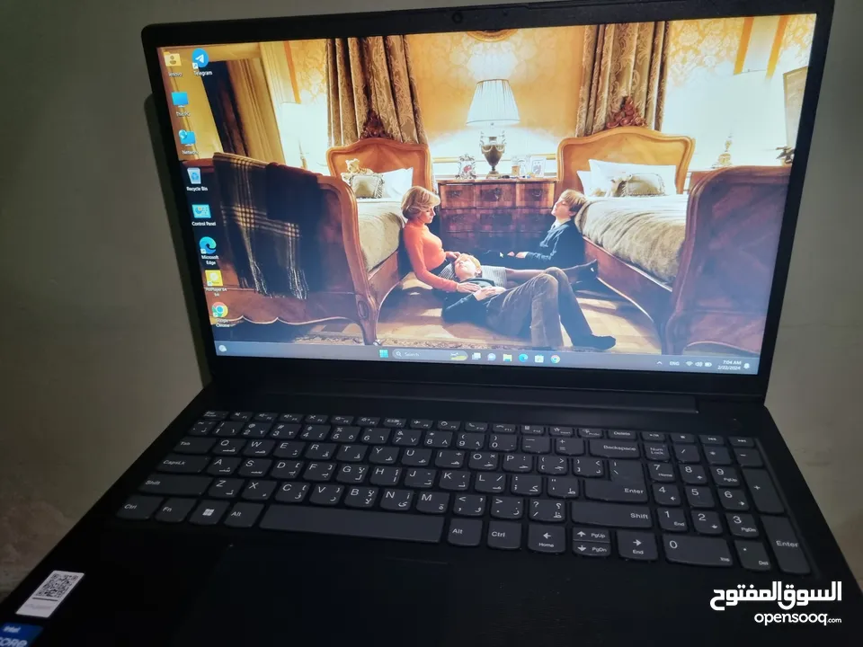 Lenovo Core i3-1215U رقم إصدار المعالج/الجيل: 12th Gen حجم ذاكرة الرام: 4 جيجابايت