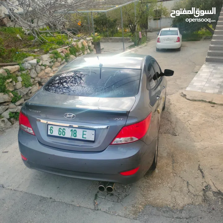 اكسنت 2016 بالرخصه فل الفل بدون فتحه فقط  دهان شركه فحص نخب