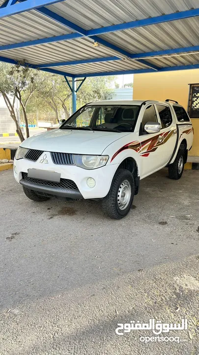 بكب ميتسوبيشي L200 موديل 2009 بحالة الوكاله فحص كامل 4#4