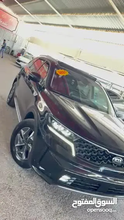 سعر بدون جمركKia sorento Hybrid 2021 ‏ سيارة لا زالت حرة