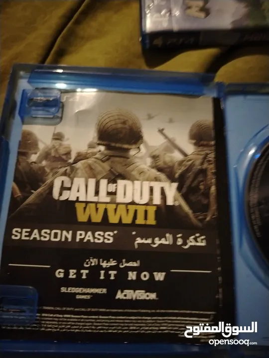 سيديات ps4 and ps5 للبيع سيدي red dead redemptiion 2 /blacl ops 6 world war war2