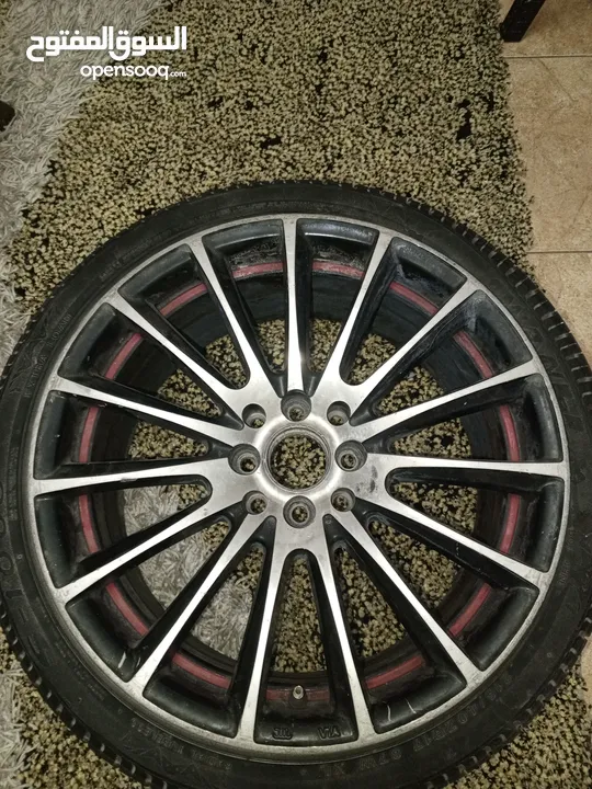 جنطات مقاس 17 بحالة جيدة 4 براغي