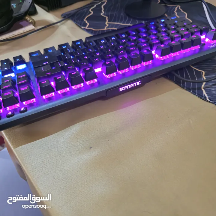 FNATIC MINISTREAK SPEED 80% TKL Mechanical Gaming Keyboard - Speed Silver Switches ( Used 1 year )