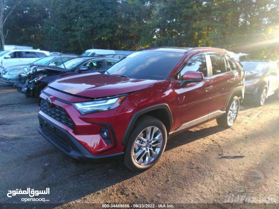 Toyota Rav4 Xle Premium 2022 Burgundy