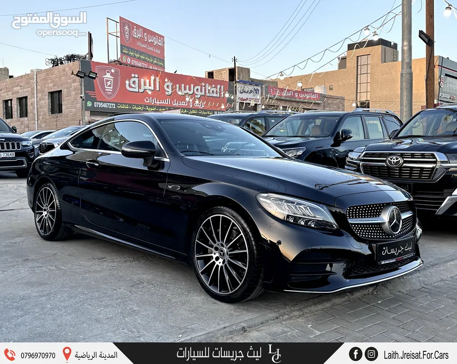 مرسيدس سي كلاس كوبيه 2021 Mercedes C200 Coupe Mild Hybrid AMG Kit