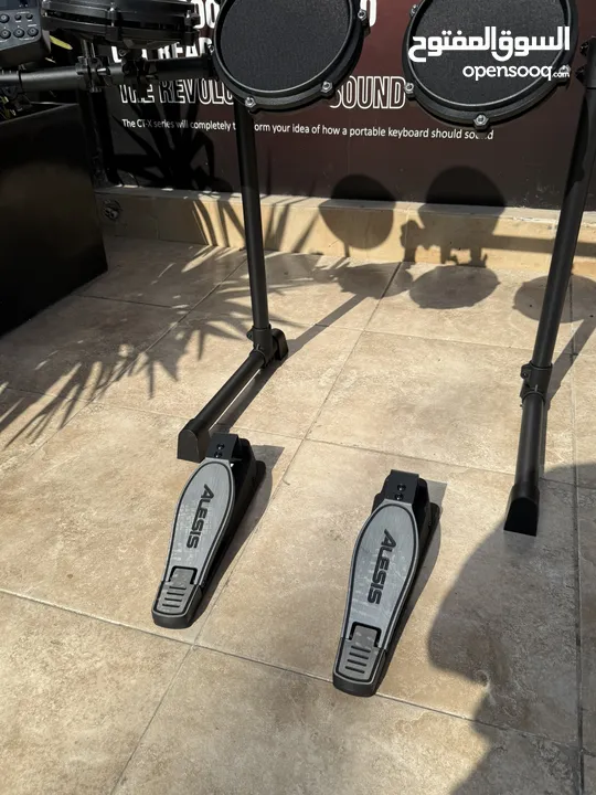 ‏Alesis Turbo Mesh Kit Drums جديد بالكرتونه كفاله جواهر موسيقى مع فاتوره رسمه