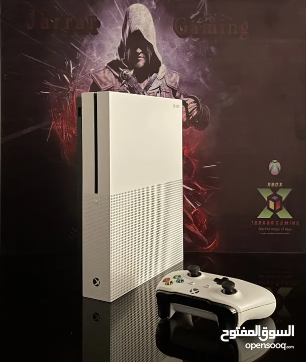 Xbox one s 1000 giga بحالة الوكاله
