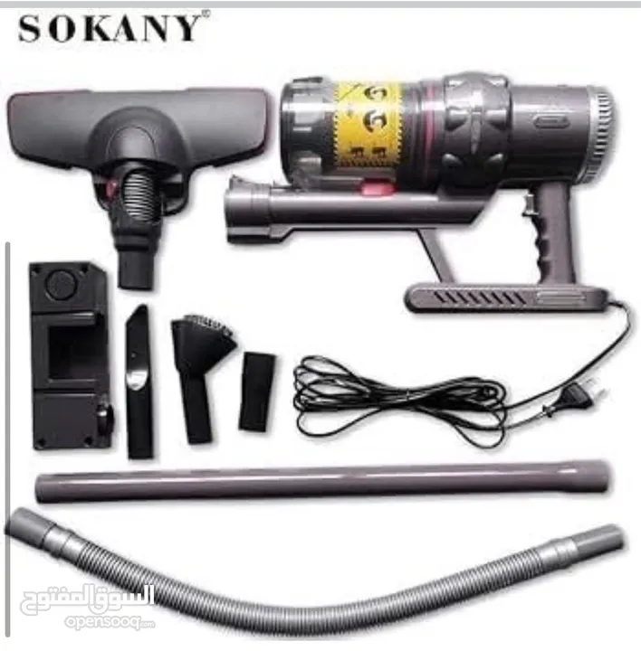 مكنسة سوكاني الكهربائية – Sokany Vacuum Cleaner مكنسة عملية وسريعة... بتنضّف بيتك وسيارتك بدقائق