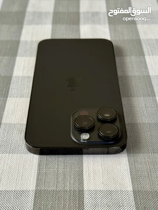 iPhone 14 Pro Max black 128GB used like new/ 445JD