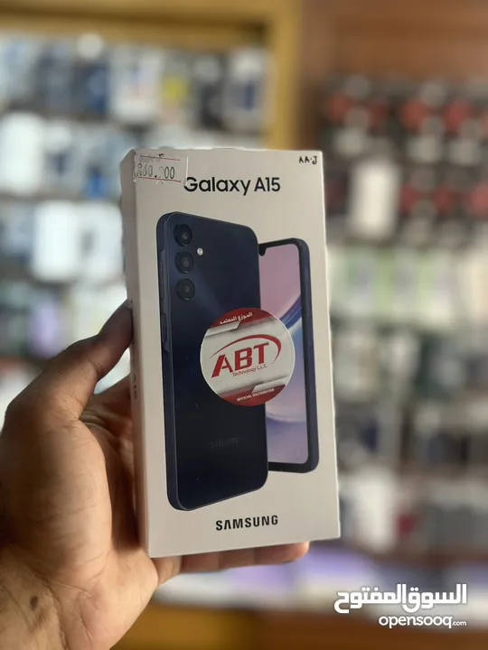 New Galaxy A15 6+128Gb Black Blue