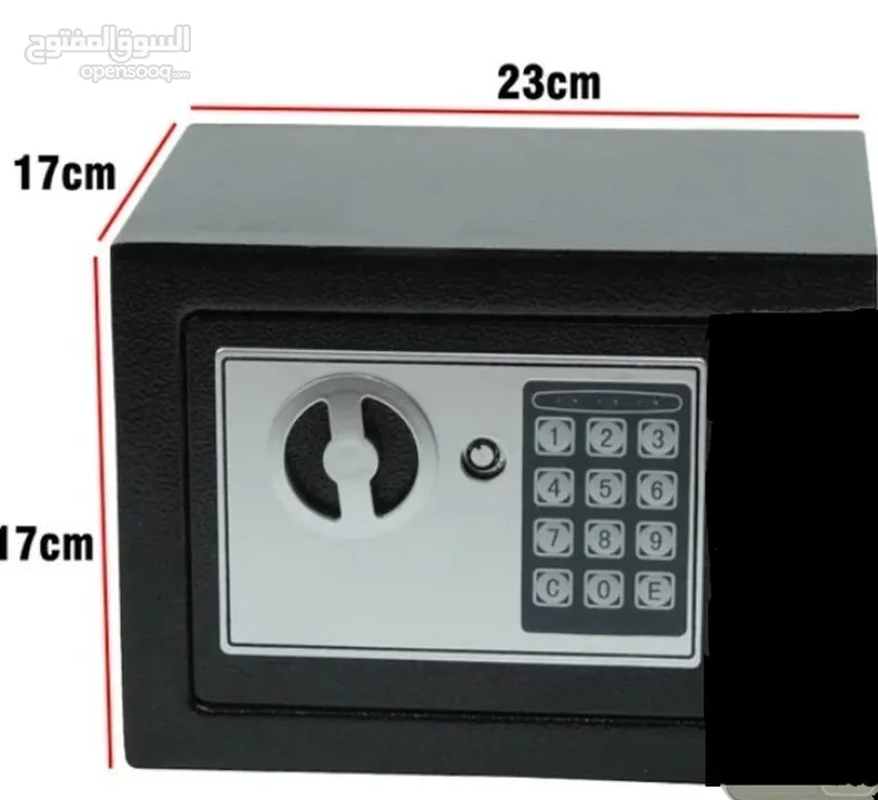 خزانة رقمية صغيرة المنزلية خزائن الصلب الصغيرة بنك المال خزنة أمان السلامة الحفاظ على المجوهرات النق