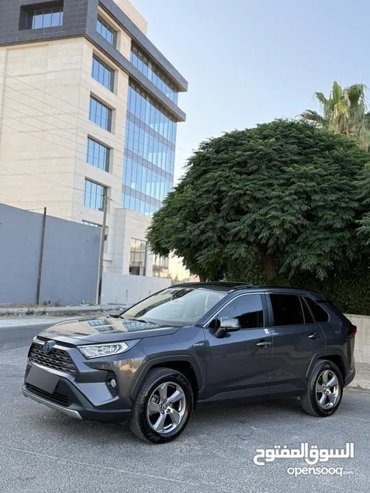 RAV4 2021(دفعه تبدء 6200)وارد اوروبي جمرك جديد فحص كامل فل كامل ليميتد كلين تايتل