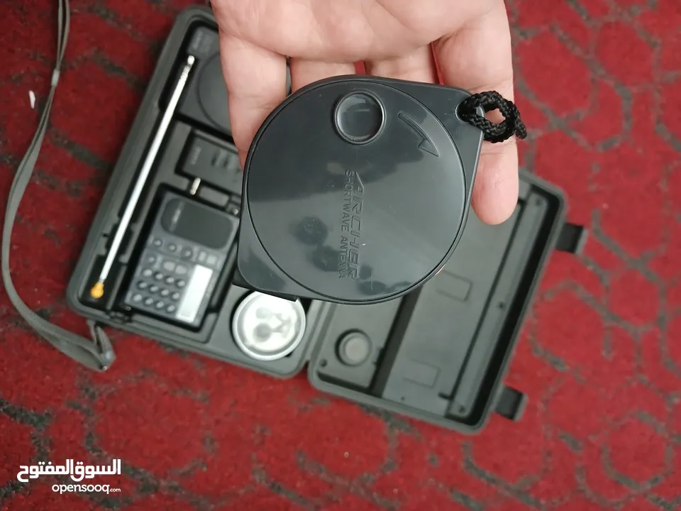 راديو SONY نادر جدا ياباني اصلي مع شنطته وكامل معداته