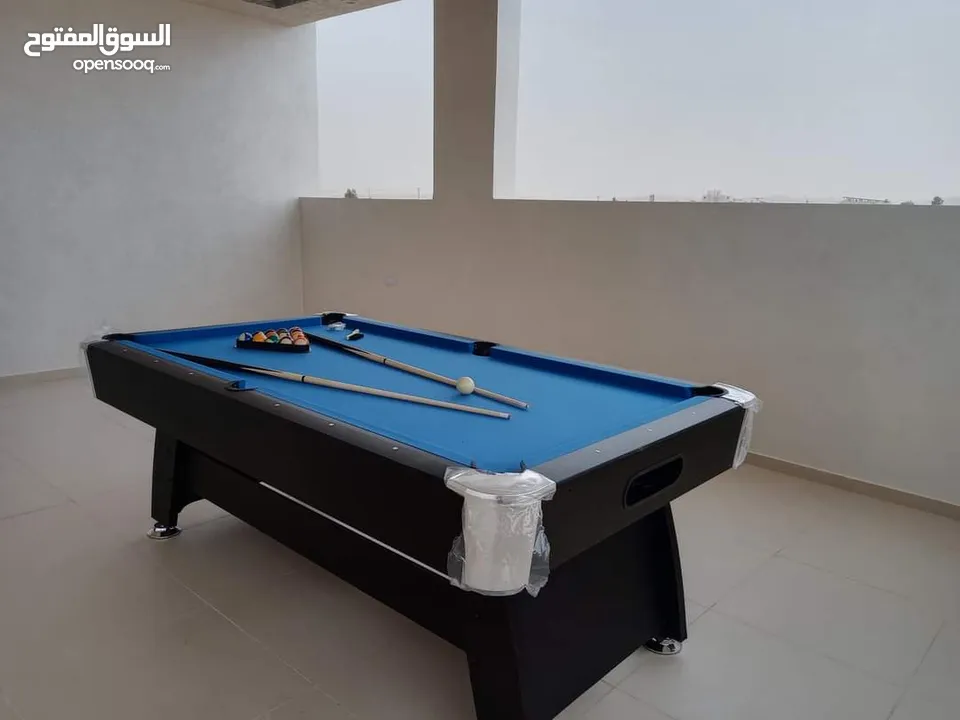 طاولة بلياردو للشاليهات و الفلل بسعر مميز