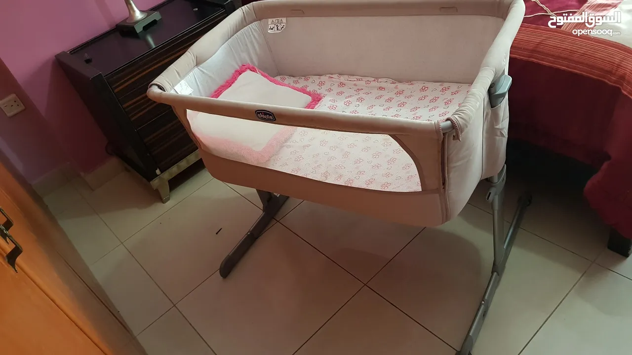 سرير اطفال شيكو : اثاث وغرف نوم اطفال مستعمل : الفجيرة دبا- الفجيرة  (201596265)