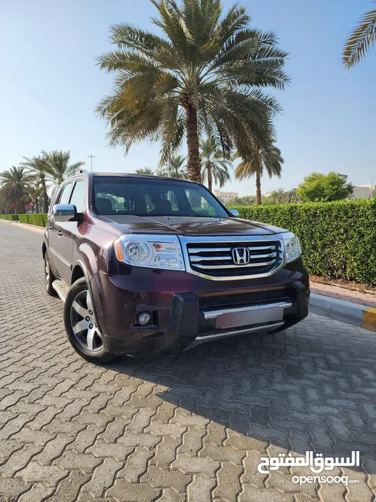 هوندا بايلوت TOURING 4WD ,GCCموديل 2012