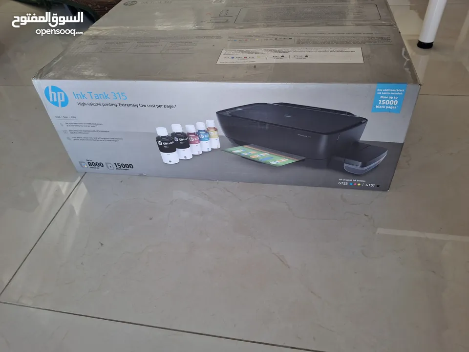 طابعة hp ink tank 315  اتش بي انك تانك 315