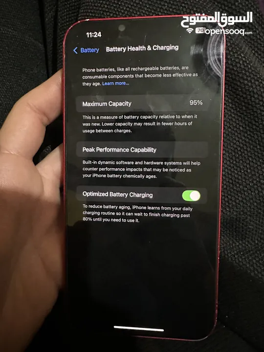 Iphone 14 plus battery 94%