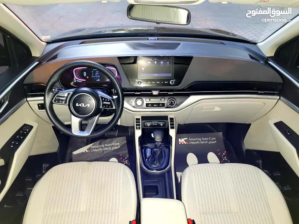 KIA CARENS MODEL 2023 UNDER WARRANTY FULL AGENCY MAINTAINED SINGLE OWNER ZERO ACCIDENT