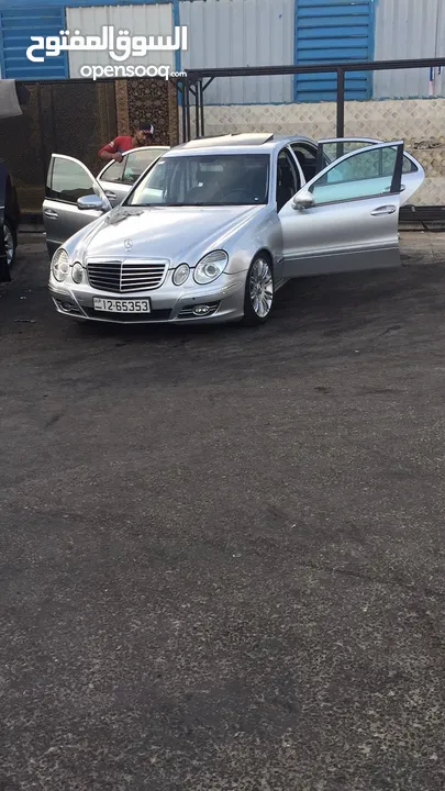 مرسيدس E 200 كمبريسور 2007 سبورت بكج 1800 CC