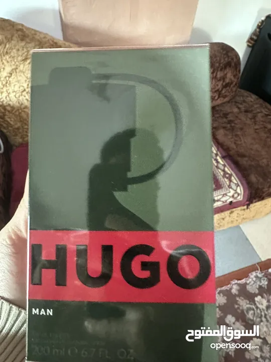 عطر Hugo Man حجم 200مل بسعر 60 دينار Eau De toilette