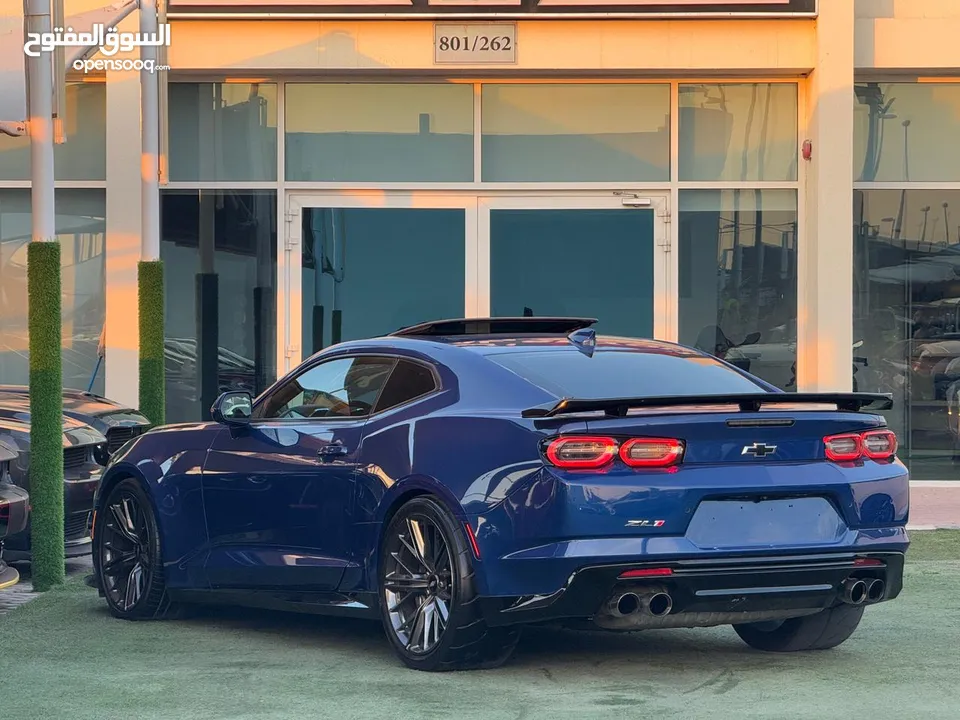 CHEVROLET CAMARO ZL1  GCC 2019 (manual gear) perfect condition Zero accidents  Full option