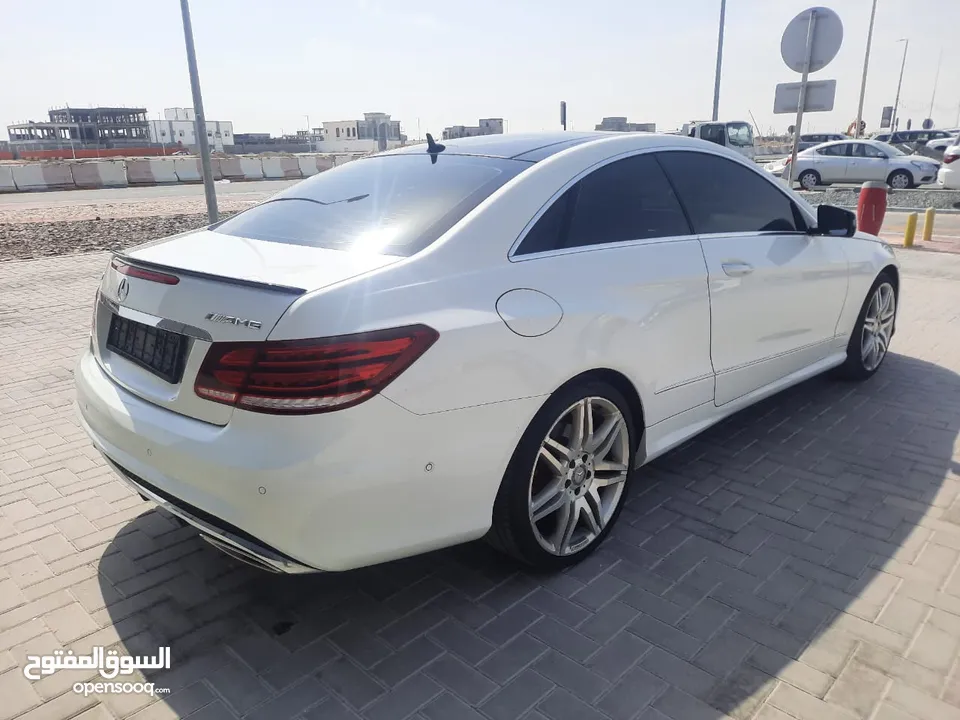 Mercedes E350 White 2016 مرسيدس E350  ابيض 2016