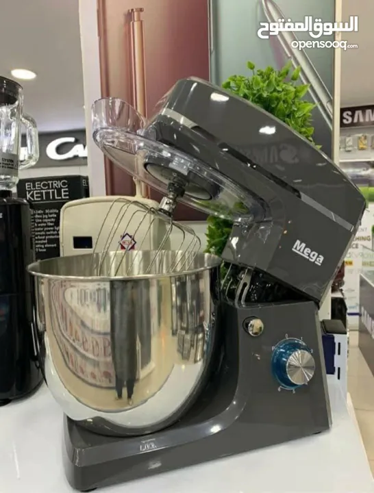 عجانة كهربائية ماركة MEGA الاصلية اكبر حجم 10 لتر كفالة لمدة عام