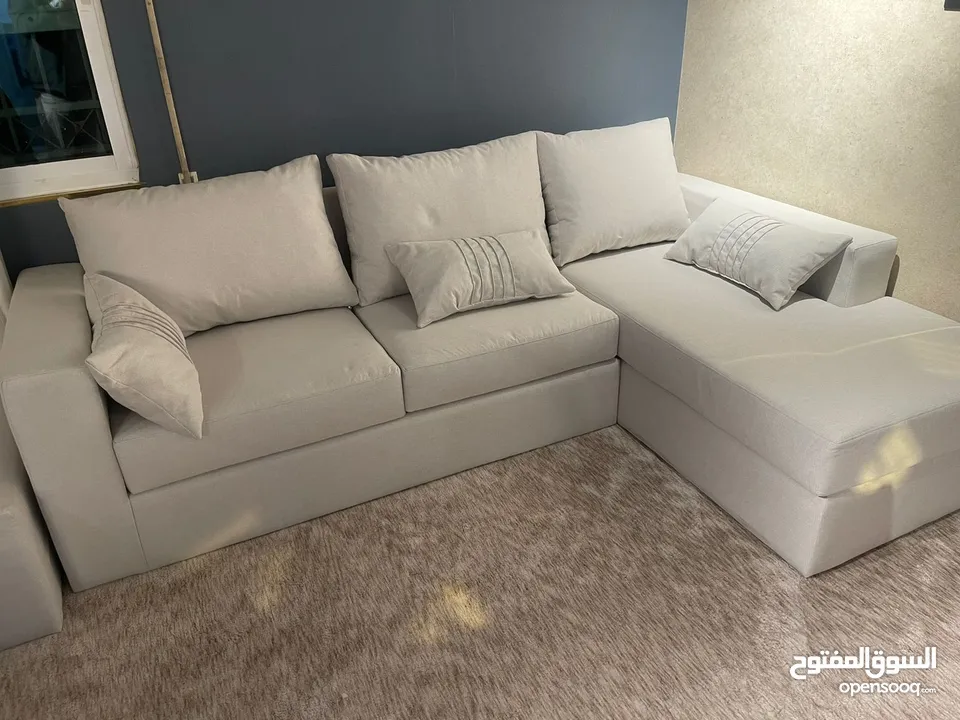 كورنرات أمريكي موديلات ايكيا بسعر الجملة فقط لدي مفروشات ماسة أسفنج دانلوب خشب سويد قماش تركي لينن
