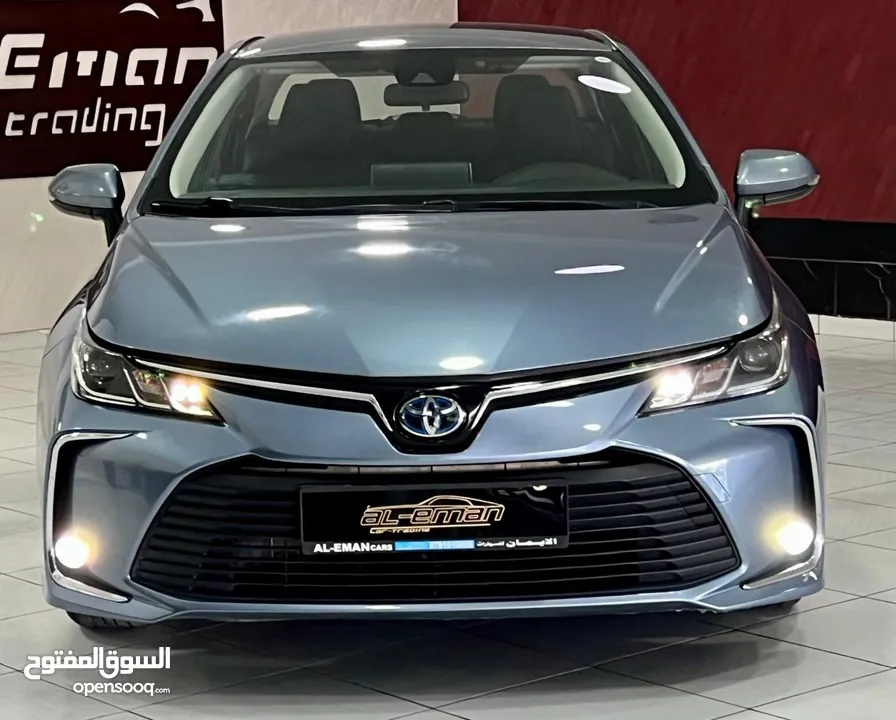 Toyota Corolla Hybrid 2020 بحالة الوكالة وارد اوروبي