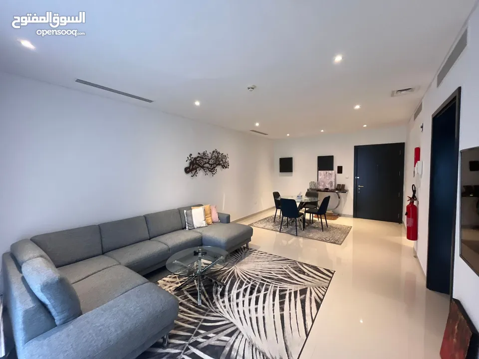 1 BR Fully Furnished Flat in Al Mouj – For Rent