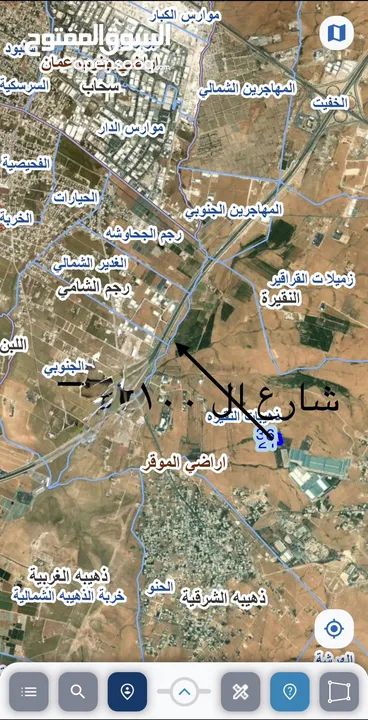 ارض صناعي بالقرب من شارع ال100