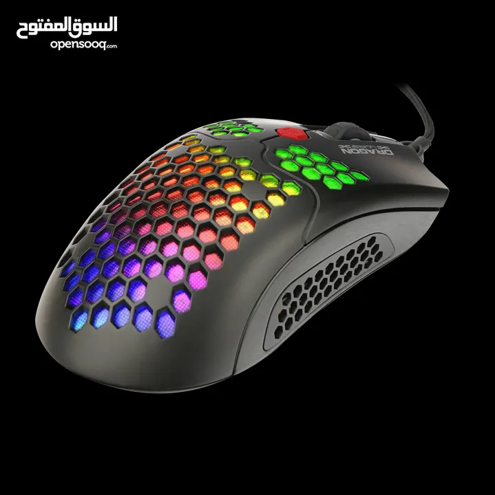 ماوس جيمنغ مضيئ رجب من دراغون وور Dragonwar G-25 Mouse RGB Gaming Mouse