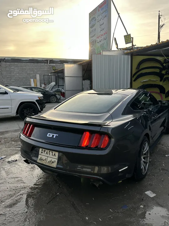 FORD MUSTANG 2017 V6 موستنك 2017 6 سلندر للبيع او مراوس لون فيلي