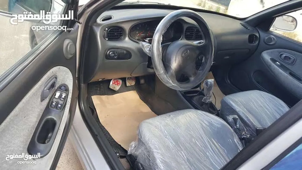 هونداي افانتي لون سلفر 97 فحص اربعه جيد أمامي جيد قصعات وخلفي جيدات