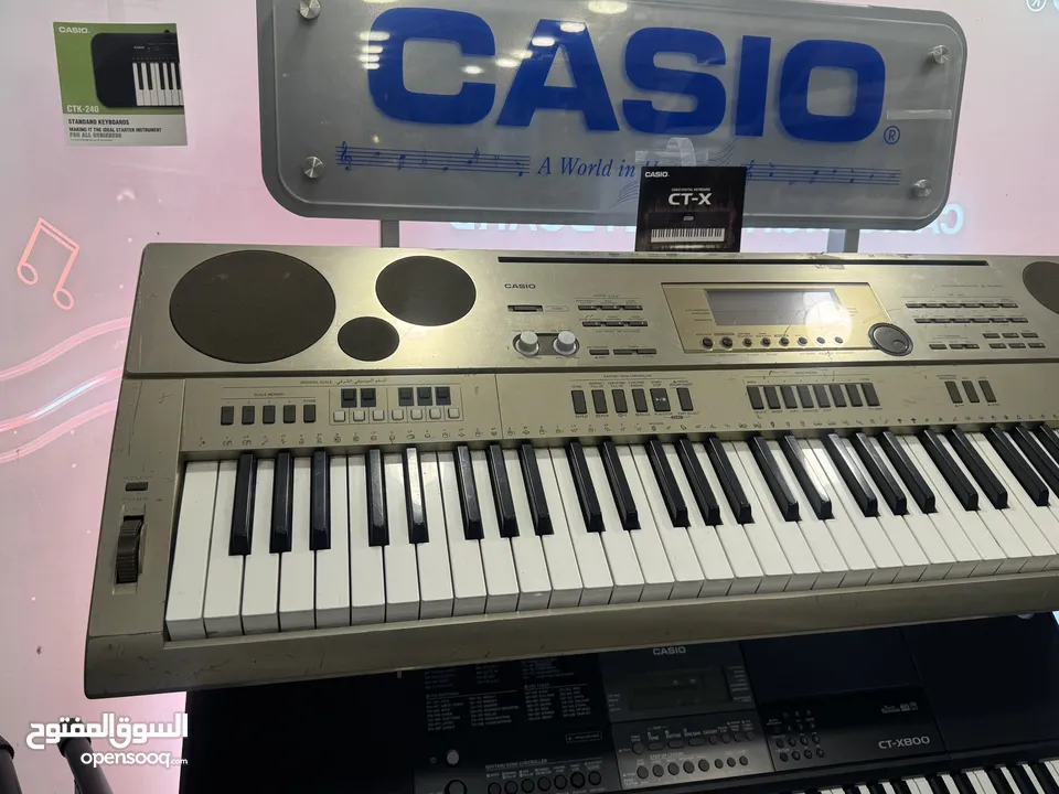 ‏Casio AT-5 اورينتال  بحاله ممتازه بافضل