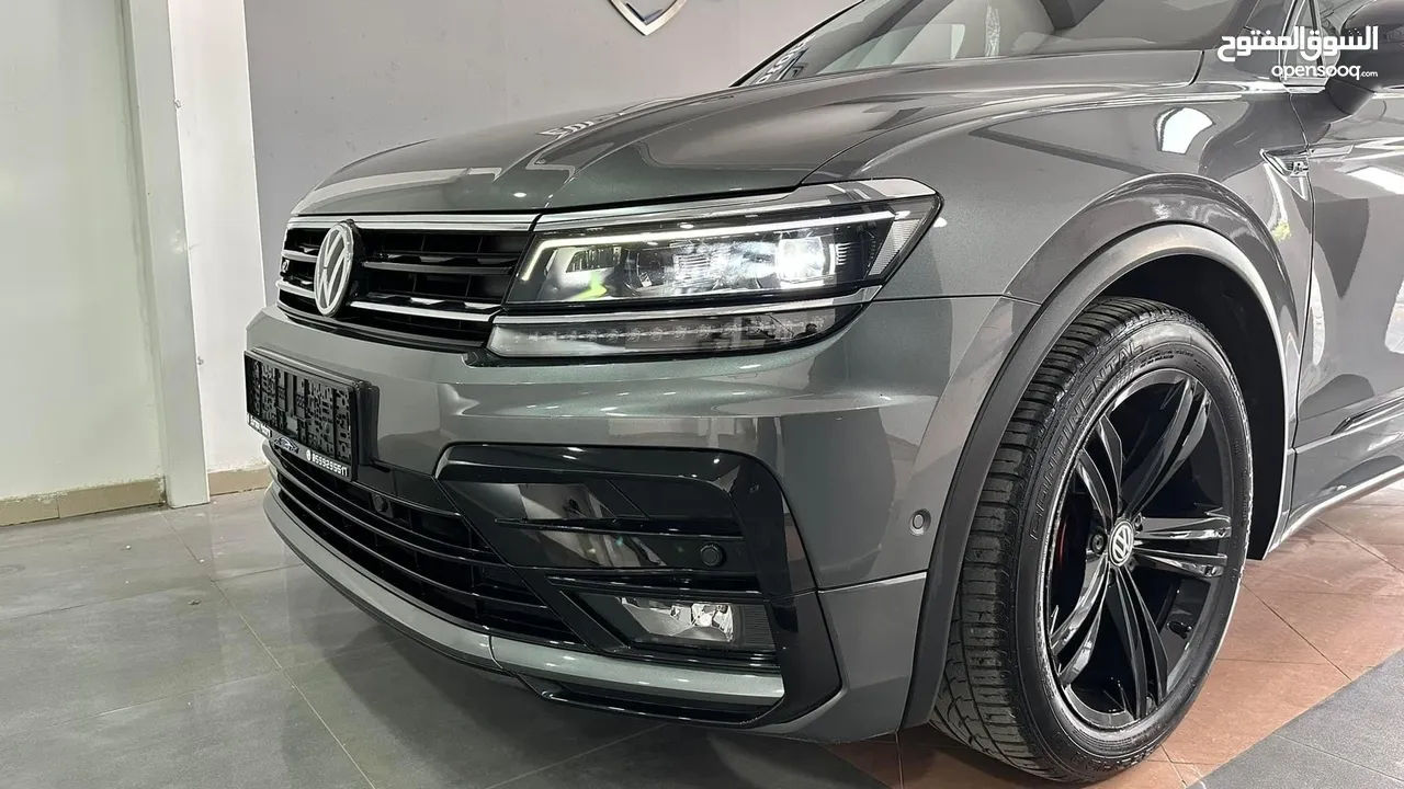لمحبي التميز والذوق الرفيع VW Tiguan R-line   بالسعر المميز و بكامل الاضافات
