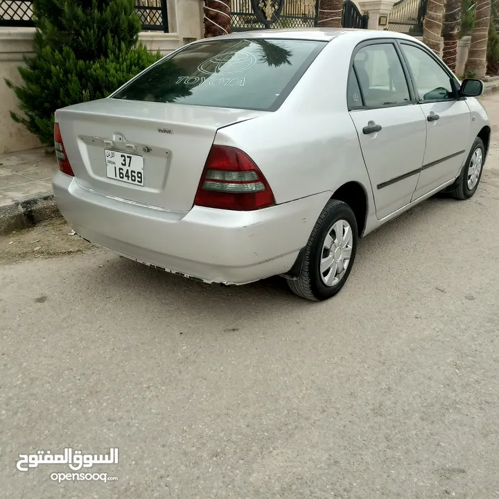 كورولا بيكومون 2003بسعر مغري قطارة بنزين