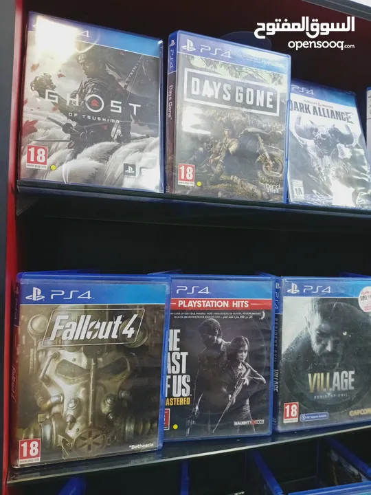 سيديات بلايستيشن فور  و فايف PS4 &PS5 CD.S