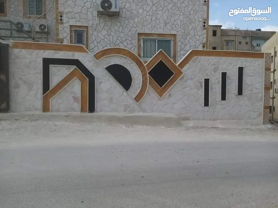 تلبيس شحف وديكورات حجر وترميم المنازل القديمة وعزل الرطوبة