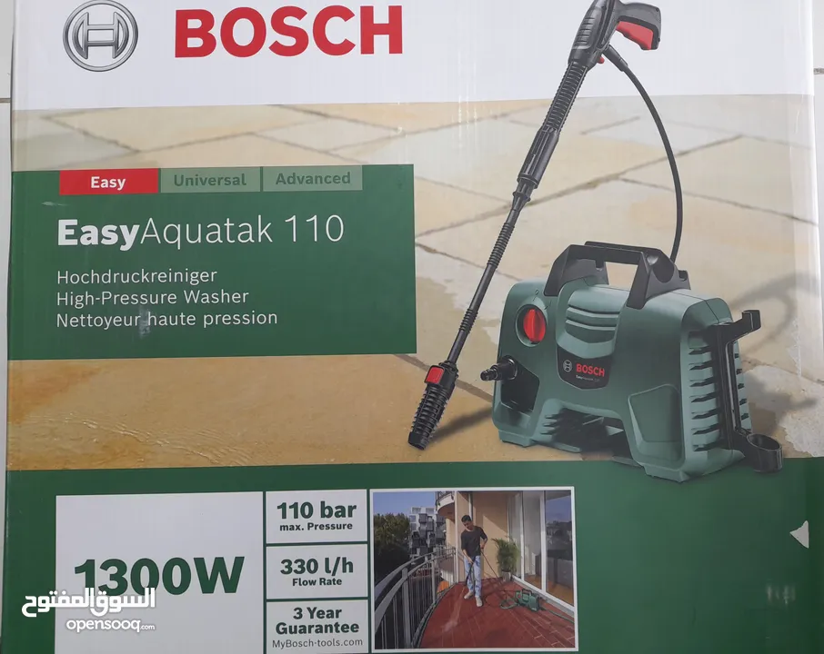 Bosch 1300W H/Pressure Washer.