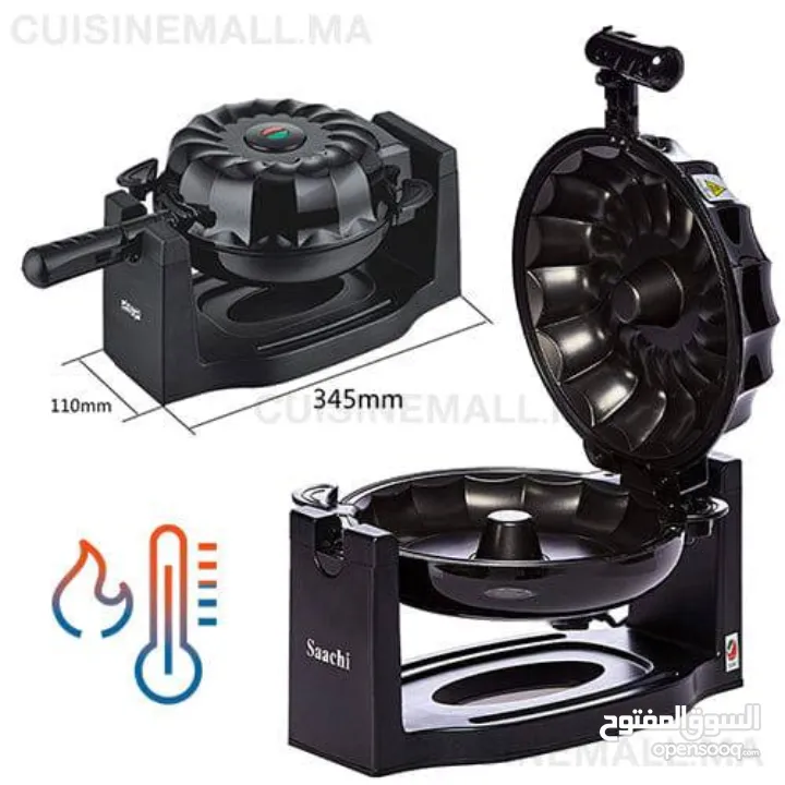 قالب كيك الكهربائي من RAF استمتع في تحضير قالب كيك احترافي مصمم بشكل رائع