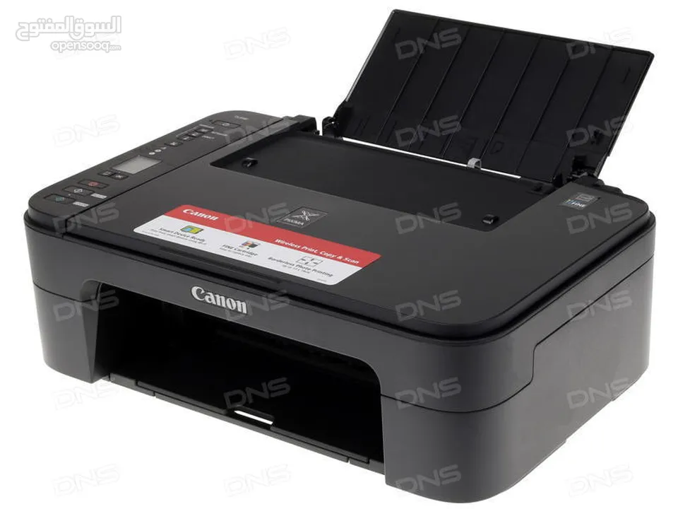 طابعات ملونه وايرلس ومتعددة المهام من canon 3340 .