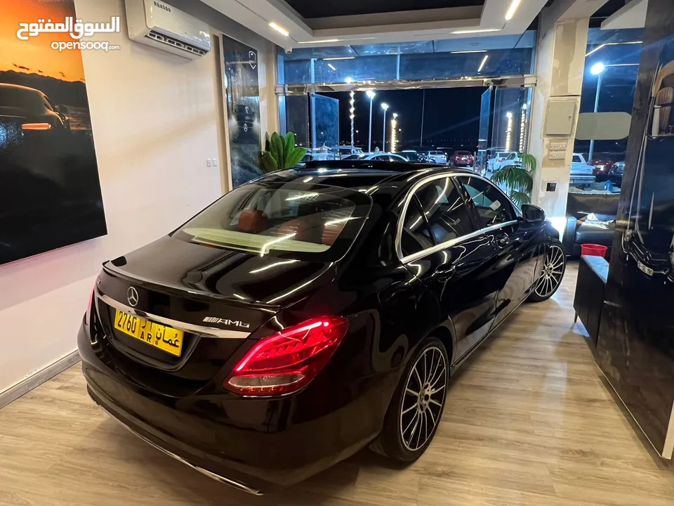 سيارة مرسيدس 2017 C300 AMG رقم واحد - وارد - قمة في النظافه سيارة ممتازة