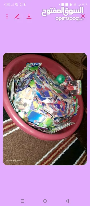 كروت لاعبين تقريبا 770 كرت مع 117 دوحل