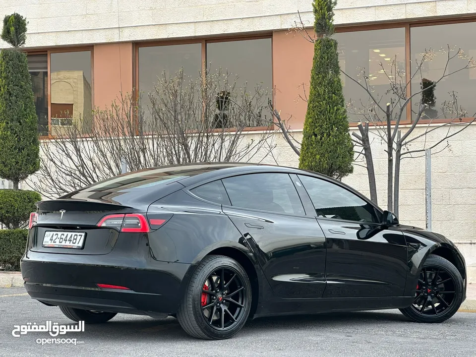 Tesla Model 3 Standerd Plus 2022 تيسلا فحص كامل جمرك جديد بسعر مغرري جدا