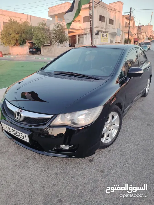 هوندا سيفيك 2009 هايبرد وارد اروبي  فحص كامل بحالة الوكاله