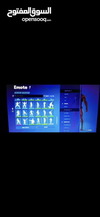 حساب Fortnite للبيع بشتغل بس على البلاستيشن قديم من 2017