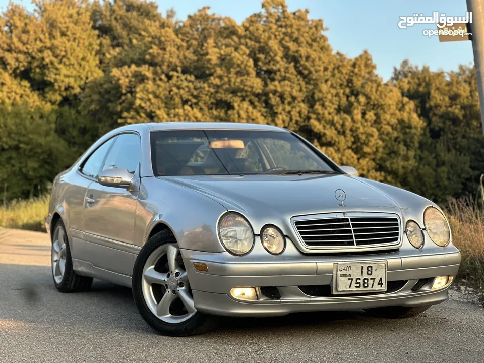 Mercedes CLK200 Kompressor  مرسيدس قرش ونص كوبيه للبيع او البدل