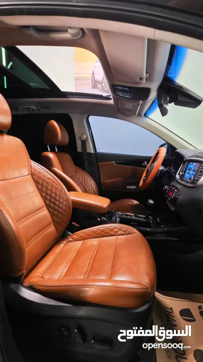 افخم واجمل كيا سورينتو بالبلاد فل بانوراما 4x4 غرفه عسلي